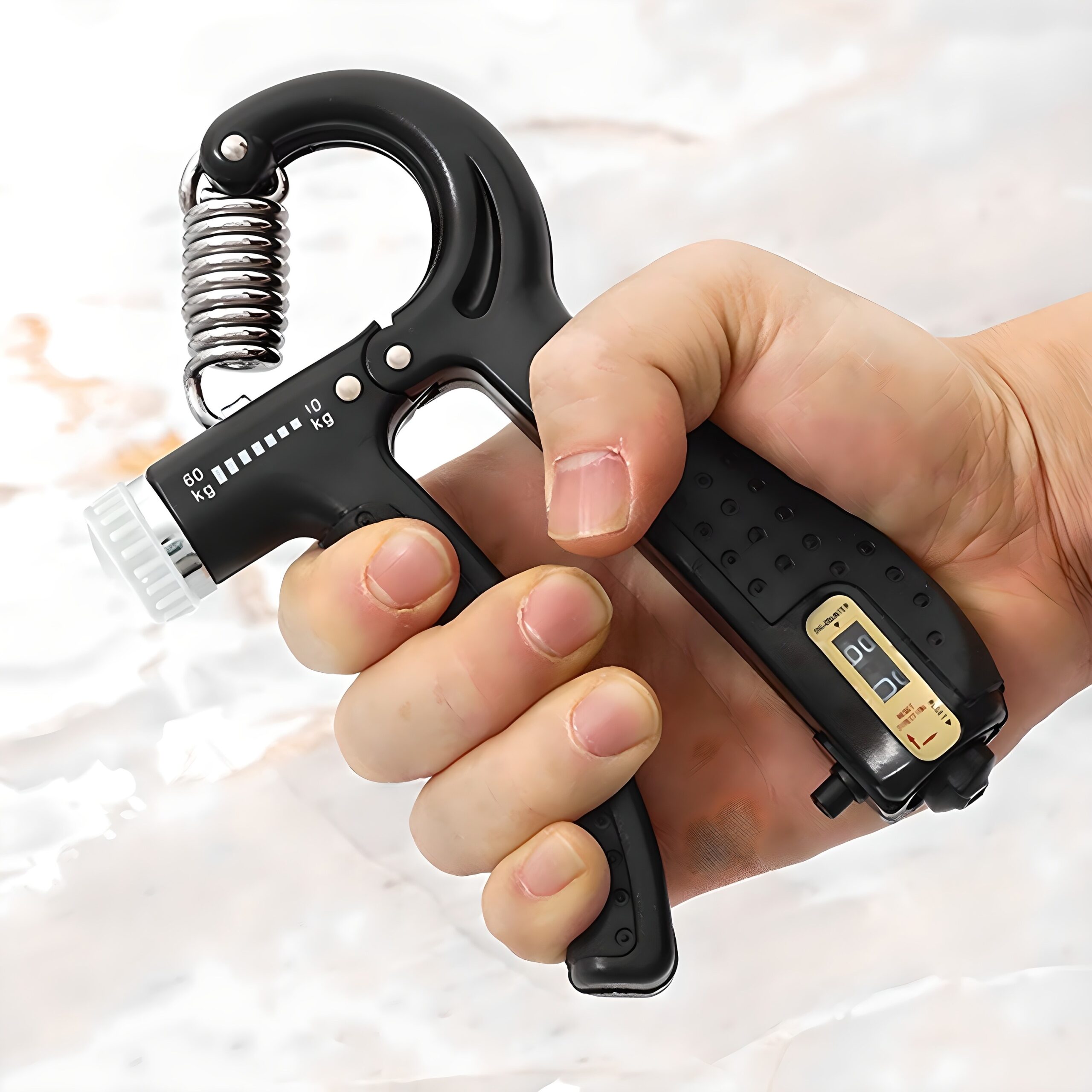 카운터 강도조절 그립 악력기