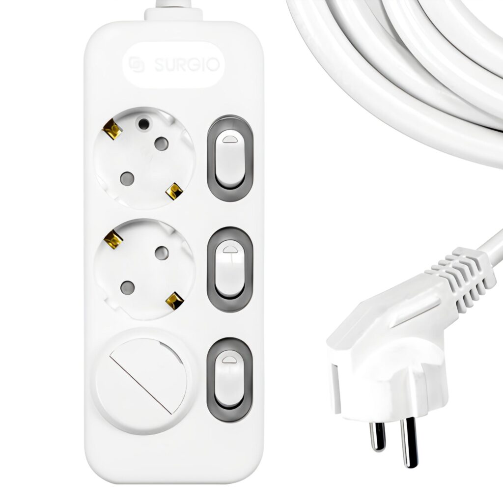 써지오 개별 멀티탭 3구