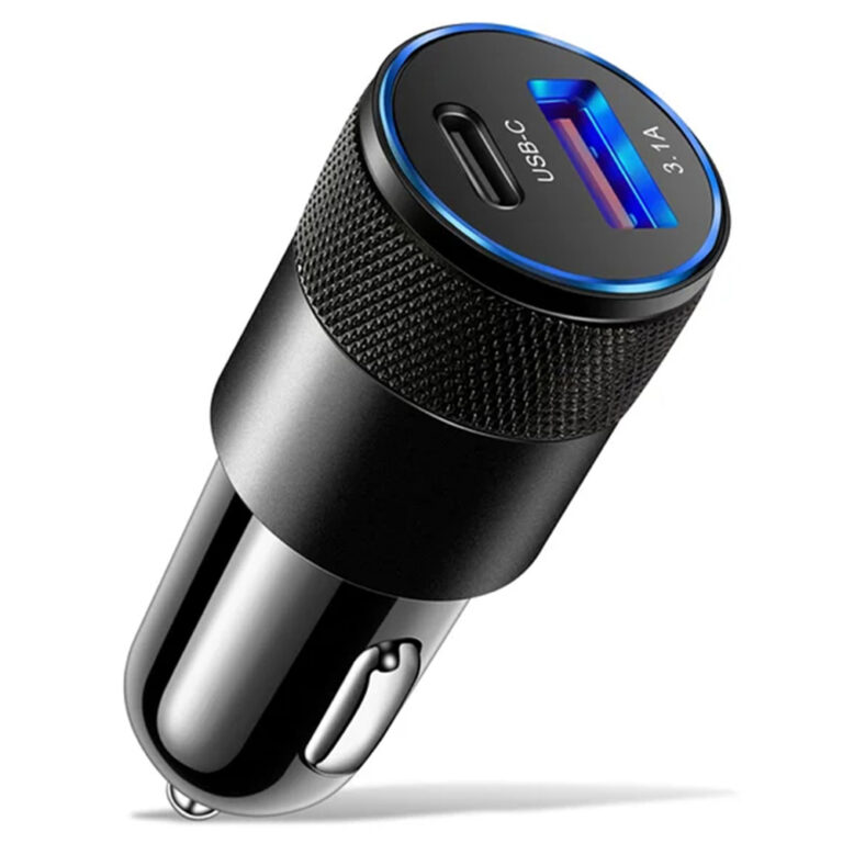 구스페리 38w 2포트 차량용 시거잭 고속 충전기