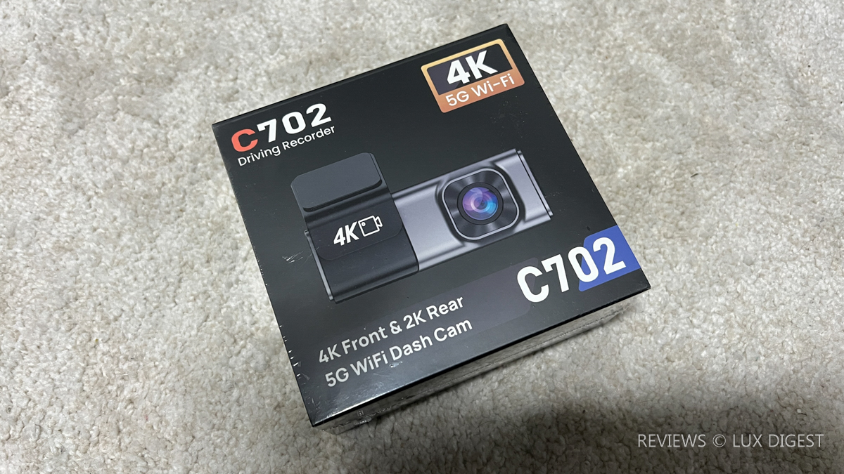 새로구입한 블랙박스 C702