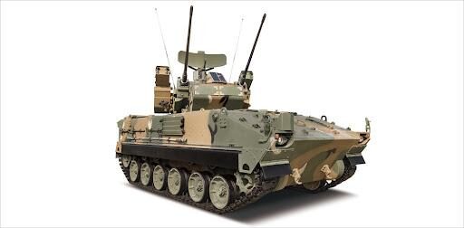 a self-propelled anti-aircraft gun